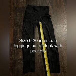Lululemon Athletica Black Leggings